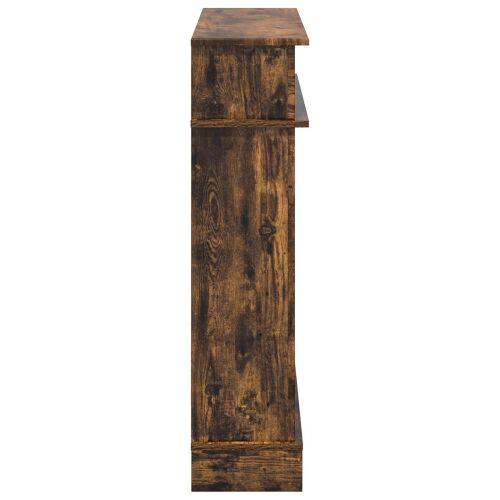 Okvir za kamin Dimljeni hrast 102 x 26 x 100 cm - Dimljeni hrast Cijena