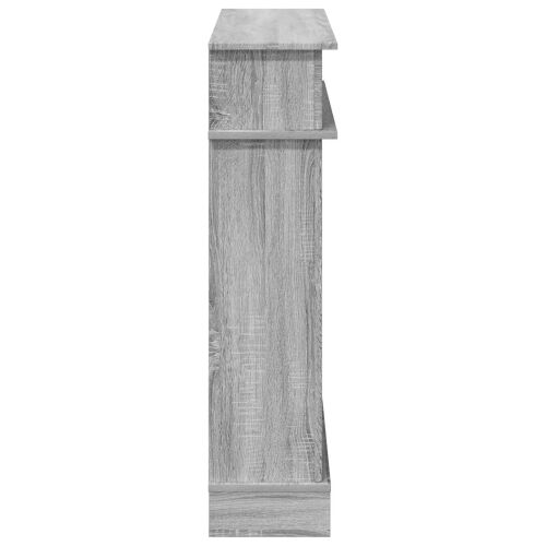 Okvir za kamin Siva Sonoma 102 x 26 x 100 cm Konstruirano drvo - Siva Sonoma Cijena