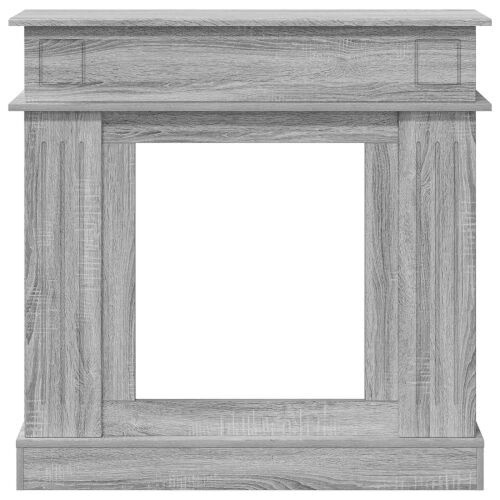 Okvir za kamin Siva Sonoma 102 x 26 x 100 cm Konstruirano drvo - Siva Sonoma Cijena