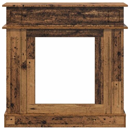 Okvir za kamin Staro drvo 102 x 26 x 100 cm Konstruirano drvo - Staro drvo Cijena