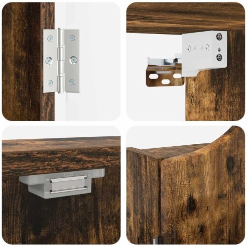 Kabinet za mete Dimljeni hrast 56 x 12 x 63 cm - Dimljeni hrast Cijena