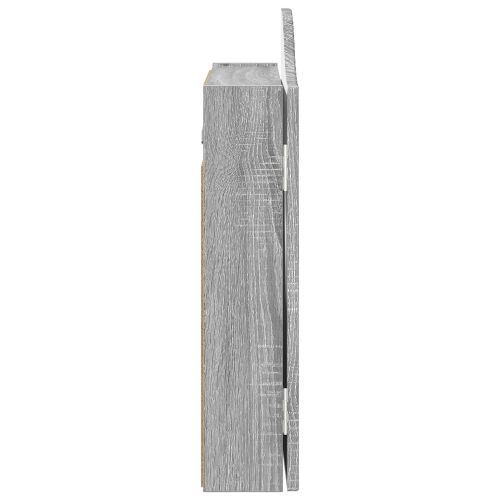 Kabinet za mete Siva Sonoma 56 x 12 x 63 cm Konstruirano drvo - Siva Sonoma Cijena