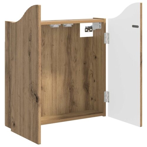 Kabinet za mete Hrast artisan 56 x 12 x 63 cm Konstruirano drvo - Hrast artisan Cijena