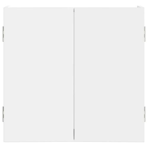 Kabinet za mete Bijela 56 x 12 x 53,5 cm Konstruirano drvo - Bijela Cijena
