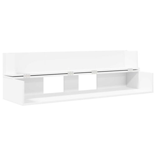Studio radni stol Bijela 152 x 40 x 19,5 cm Konstruirano drvo - Bijela 152 x 40 x 19,5 cm Cijena