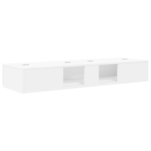 Studio radni stol Bijela 152 x 40 x 19,5 cm Konstruirano drvo - Bijela 152 x 40 x 19,5 cm Cijena