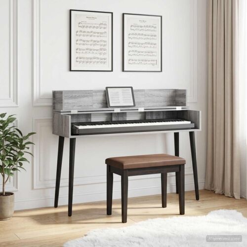 Studio radni stol Siva Sonoma 152 x 40 x 19,5 cm - Siva Sonoma 152 x 40 x 19,5 cm Cijena