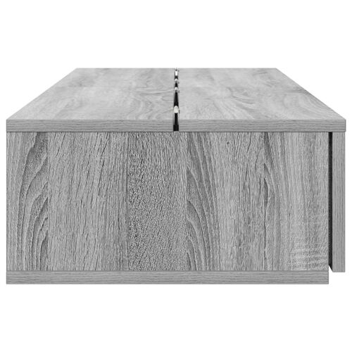 Studio radni stol Siva Sonoma 152 x 40 x 19,5 cm - Siva Sonoma 152 x 40 x 19,5 cm Cijena