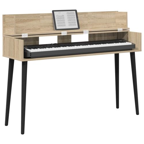 Studio radni stol Hrast sonoma 130 x 40 x 19,5 cm - Hrast sonoma 130 x 40 x 19,5 cm Cijena