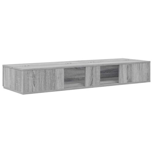 Studio radni stol Siva Sonoma 110 x 40 x 19,5 cm - Siva Sonoma 110 x 40 x 19,5 cm Cijena