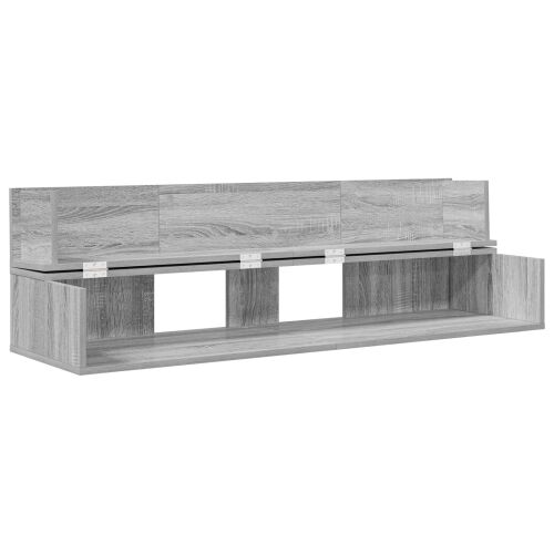 Studio radni stol Siva Sonoma 110 x 40 x 19,5 cm - Siva Sonoma 110 x 40 x 19,5 cm Cijena