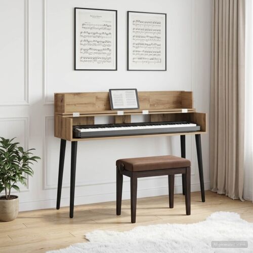 Studio radni stol Hrast artisan 110 x 40 x 19,5 cm - Hrast artisan 110 x 40 x 19,5 cm Cijena