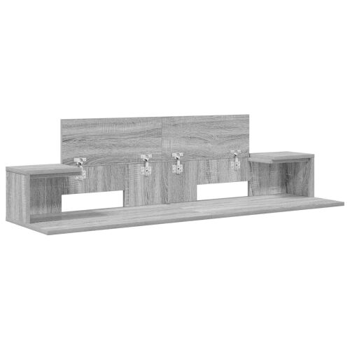 Studio radni stol Siva Sonoma 130 x 36 x 19,5 cm - Siva Sonoma 130 x 36 x 19,5 cm Cijena