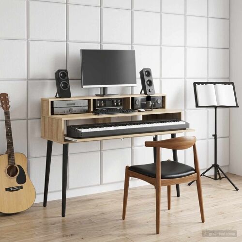Studio radni stol Hrast sonoma 152 x 42,5 x 36 cm - Hrast sonoma 152 x 42,5 x 36 cm Cijena