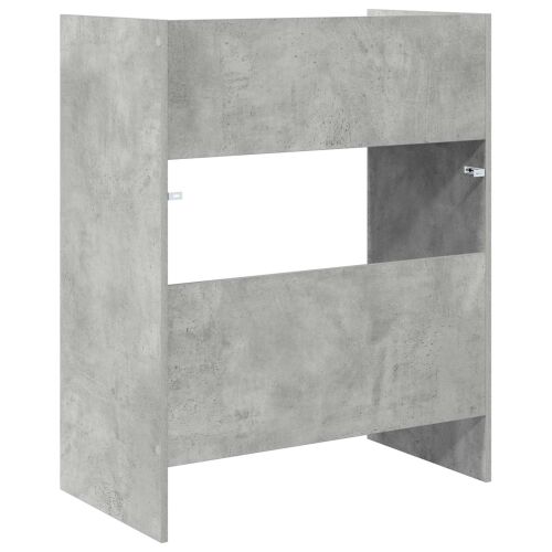 DJ stol Betonska siva 102 x 45 x 102 cm Konstruirano drvo - Betonska siva 102 x 45 x 102 cm Cijena