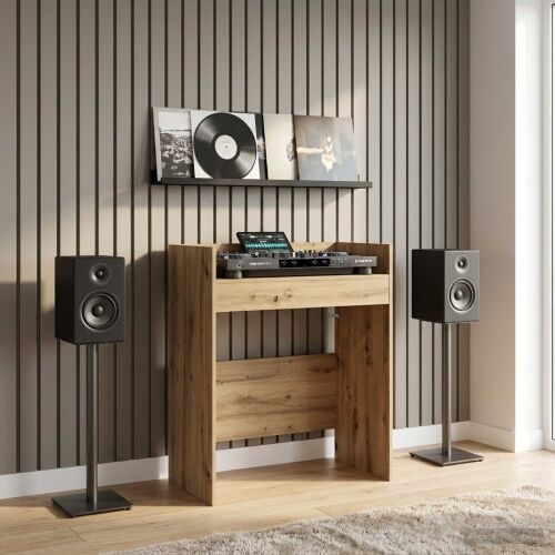 DJ stol Hrast artisan 102 x 45 x 102 cm Konstruirano drvo - Hrast artisan 102 x 45 x 102 cm Cijena