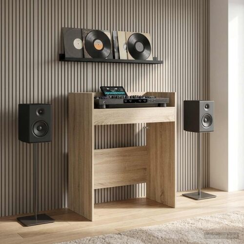 DJ stol Hrast sonoma 82 x 45 x 102 cm Konstruirano drvo - Hrast sonoma 82 x 45 x 102 cm Cijena