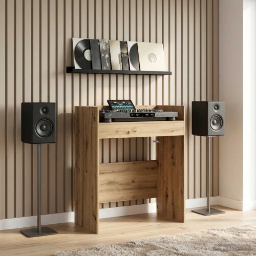 DJ stol Hrast artisan 82 x 45 x 102 cm Konstruirano drvo - Hrast artisan 82 x 45 x 102 cm Cijena