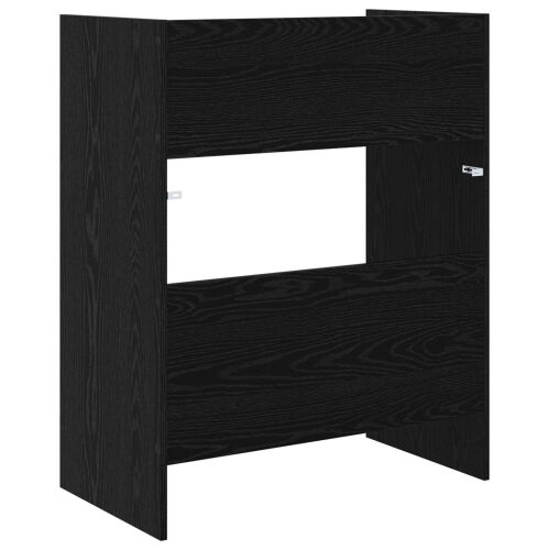DJ stol Crni hrast 62 x 45 x 102 cm Konstruirano drvo - Crni hrast 62 x 45 x 102 cm Cijena