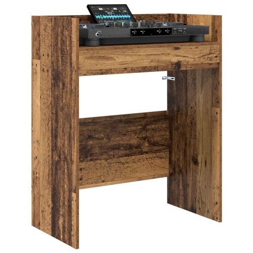 DJ stol Staro drvo 62 x 45 x 102 cm Konstruirano drvo - Staro drvo 62 x 45 x 102 cm Cijena