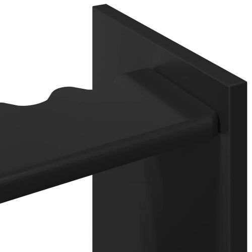 Stalak za bilijarske cueve Konstruirano drvo 60 x 20 x 57 cm - Crna Cijena