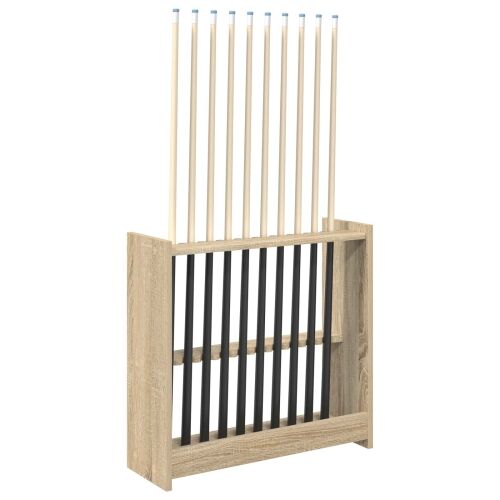 Stalak za bilijarske cueve Konstruirano drvo 60 x 20 x 57 cm - Hrast sonoma Cijena