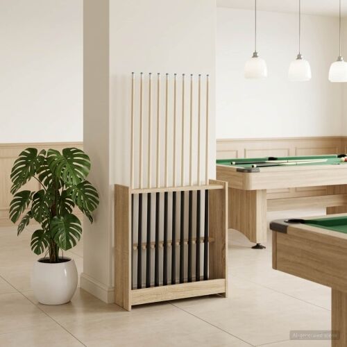 Stalak za bilijarske cueve Konstruirano drvo 60 x 20 x 57 cm - Hrast sonoma Cijena