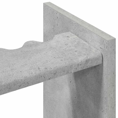 Stalak za bilijarske cueve Konstruirano drvo 60 x 20 x 57 cm - Betonska siva Cijena
