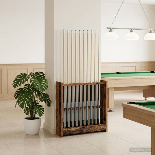 Stalak za bilijarske cueve Konstruirano drvo 60 x 20 x 57 cm - Staro drvo Cijena