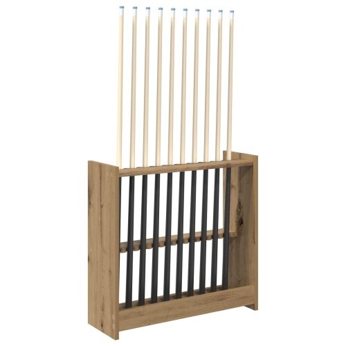 Stalak za bilijarske cueve Konstruirano drvo 60 x 20 x 57 cm - Hrast artisan Cijena