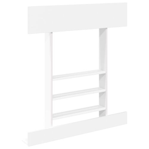 Stalak za bilijarske cueve Konstruirano drvo 93 x 12 x 103 cm - Bijela Cijena