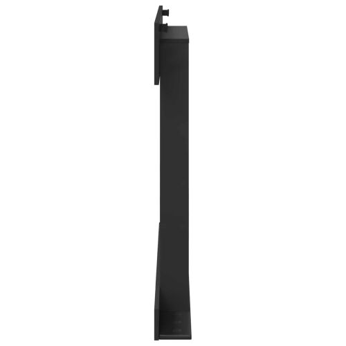 Stalak za bilijarske cueve Konstruirano drvo 93 x 12 x 103 cm - Crna Cijena