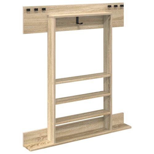 Stalak za bilijarske cueve Konstruirano drvo 93 x 12 x 103 cm - Hrast sonoma Cijena