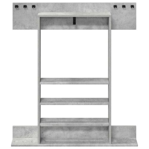 Stalak za bilijarske cueve Konstruirano drvo 93 x 12 x 103 cm - Betonska siva Cijena