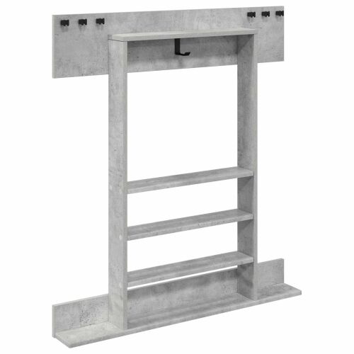 Stalak za bilijarske cueve Konstruirano drvo 93 x 12 x 103 cm - Betonska siva Cijena