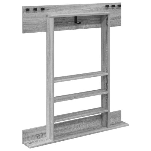Stalak za bilijarske cueve Konstruirano drvo 93 x 12 x 103 cm - Siva Sonoma Cijena