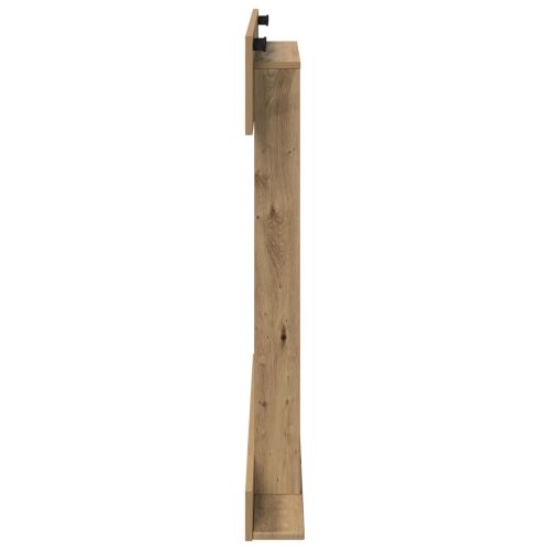 Stalak za bilijarske cueve Konstruirano drvo 93 x 12 x 103 cm - Hrast artisan Cijena