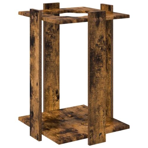 Stalak za bilijarske cueve Konstruirano drvo 42 x 43 x 60 cm - Dimljeni hrast Cijena