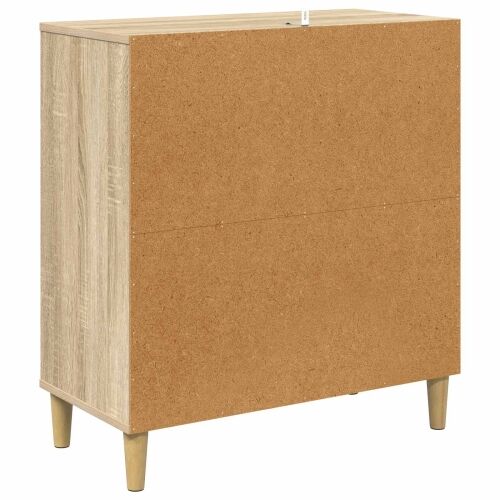 Kreveta KIEL Sonoma 69 x 33 x 75 cm Konstruirano drvo - Tamni cvjetni uzorak Cijena