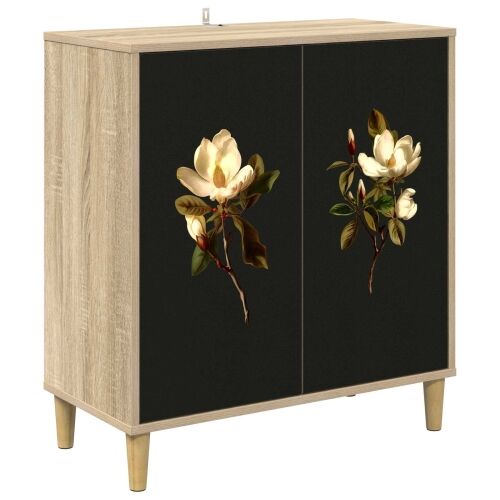 Kreveta BREMEN Sonoma 69 x 33 x 75 cm Konstruirano drvo - Magnolijski uzorak Cijena
