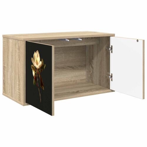 TV ormar za montažu na zid BREMEN 69 x 33 x 40 cm Hrast sonoma - Hrast sonoma Magnolijski uzorak Cijena