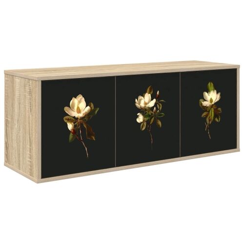 TV ormar za montažu na zid BREMEN 102 x 33 x 40 cm Hrast sonoma - Hrast sonoma Magnolijski uzorak Cijena