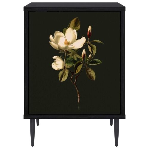 Noćni ormar BREMEN 2 kom. Crni hrast 36 x 33 x 51 cm - Magnolijski uzorak 2 Cijena
