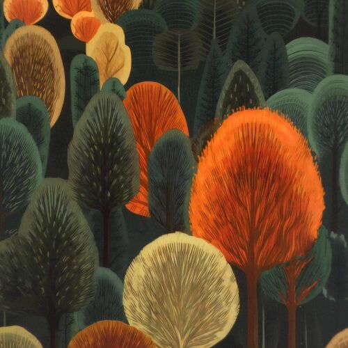 Kupaonski ormar ZAANDAM Sonoma 60 x 40 x 60 cm - Print šume Cijena