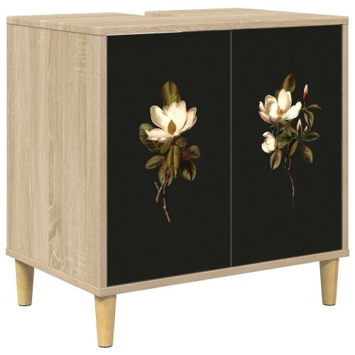 Kupaonski ormar BREMEN Sonoma 60 x 40 x 60 cm Konstruirano drvo - Magnolijski uzorak Cijena