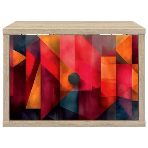 Wall-mounted noćni ormarić HEESCH Hrast sonoma 36 x 33 x 25 cm - Hrast sonoma Tiskanje boja 1 Cijena