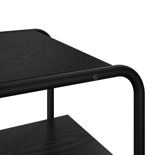 Konzolna stolica Crni hrast 100 x 41 x 75 cm Konstruirano drvo - Crni hrast 100 x 41 x 75 cm Cijena