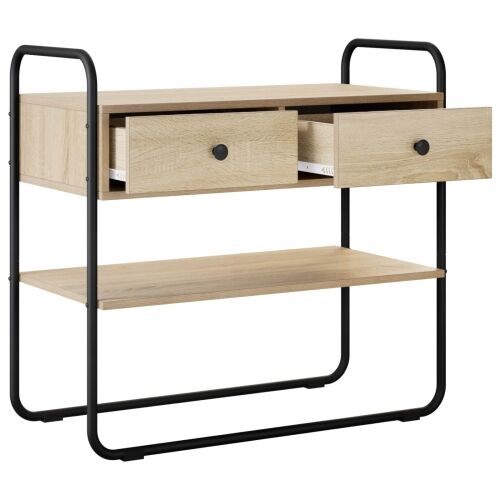 Konzolna stolica Hrast sonoma 80 x 40 x 75 cm Konstruirano drvo - Hrast sonoma 80 x 40 x 75 cm Cijena