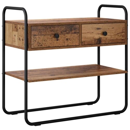 Konzolna stolica Staro drvo 80 x 40 x 75 cm Konstruirano drvo - Staro drvo 80 x 40 x 75 cm Cijena