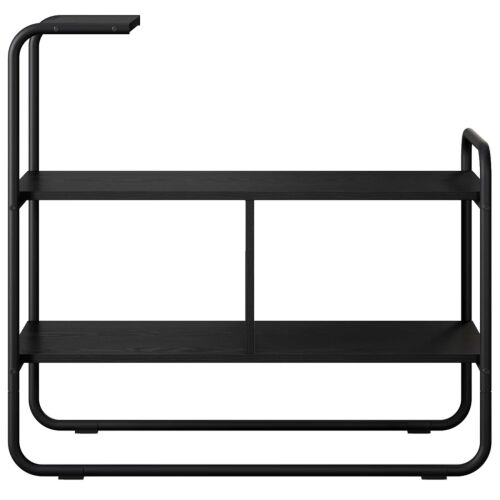 Konzolna stolica Crni hrast 80 x 35 x 75 cm Konstruirano drvo - Crni hrast Cijena